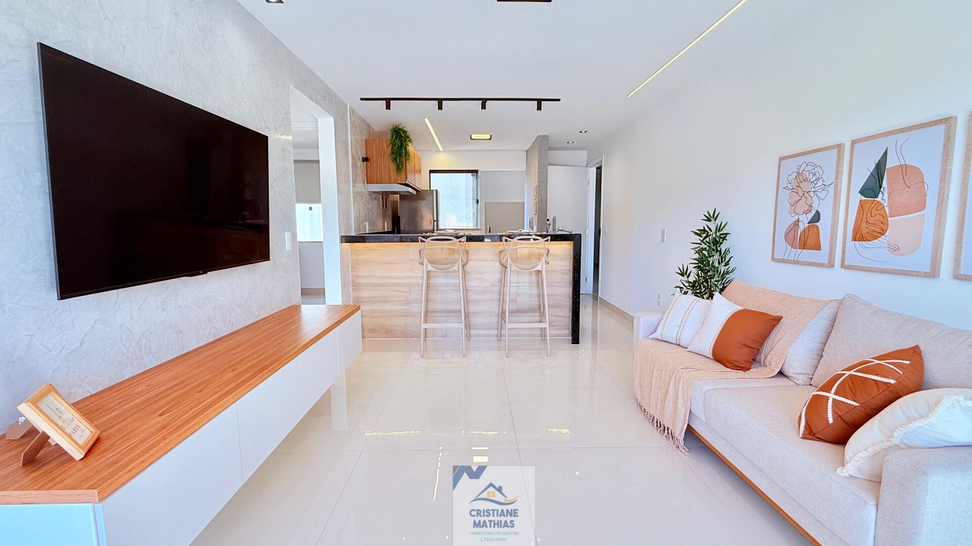 Apartamento à venda com 2 quartos, 63m² - Foto 3