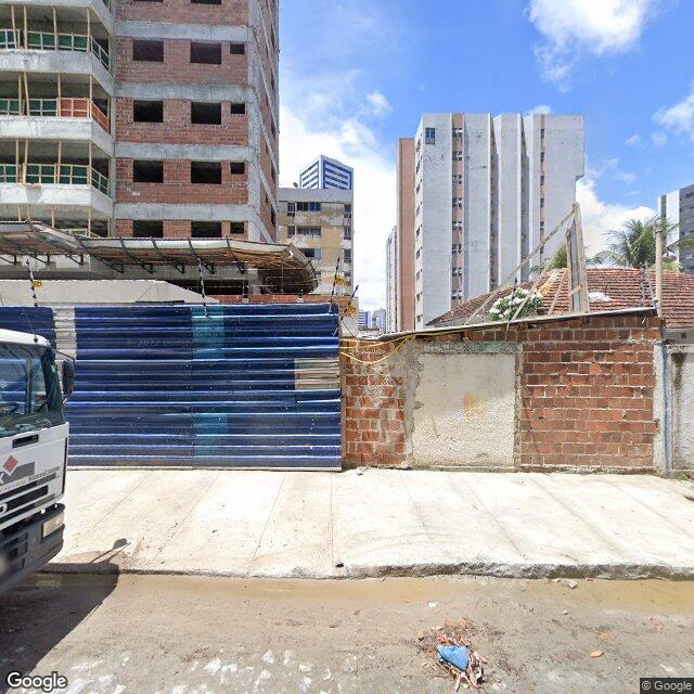 Imagem estática do "Street View" da localização