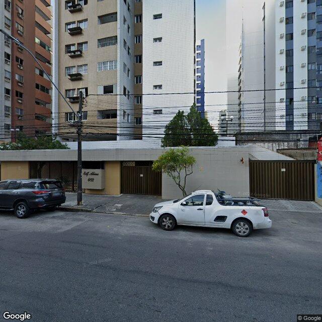 Imagem estática do "Street View" da localização