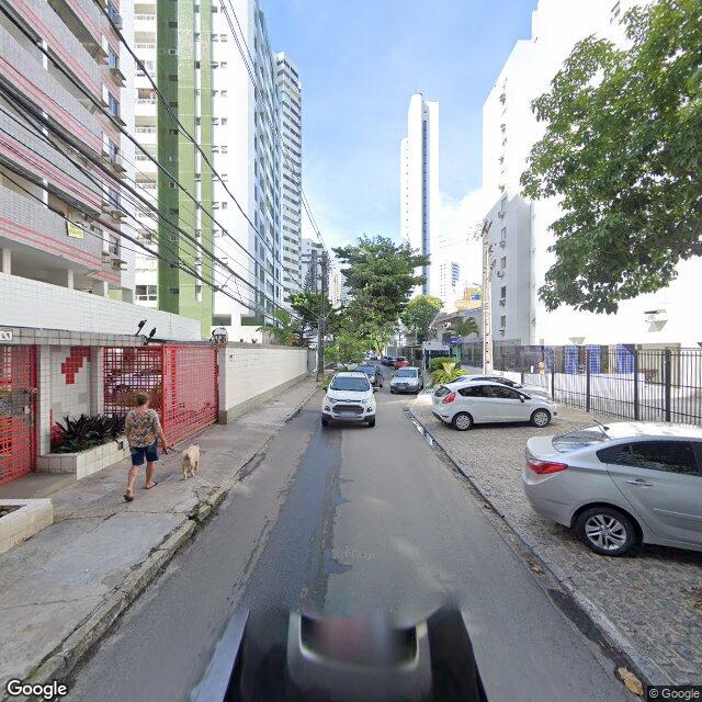 Imagem estática do "Street View" da localização