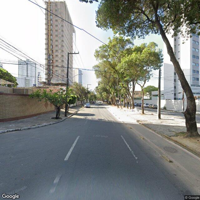 Imagem estática do "Street View" da localização