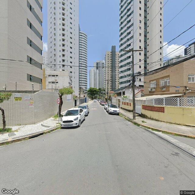 Imagem estática do "Street View" da localização