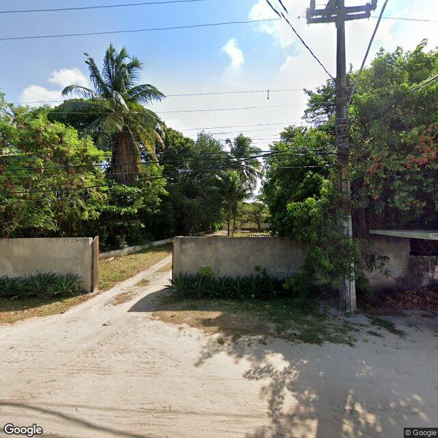 Imagem estática do "Street View" da localização