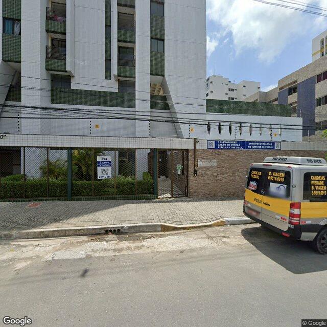 Imagem estática do "Street View" da localização