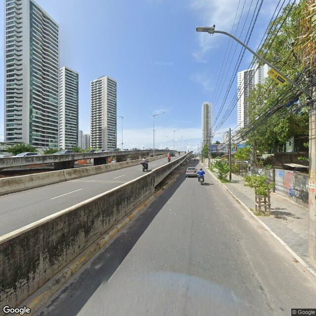 Imagem estática do "Street View" da localização