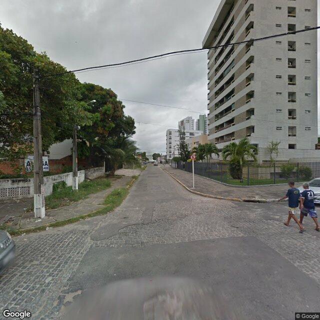 Imagem estática do "Street View" da localização