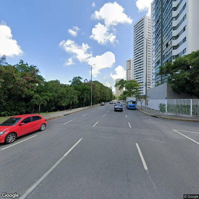 Imagem estática do "Street View" da localização