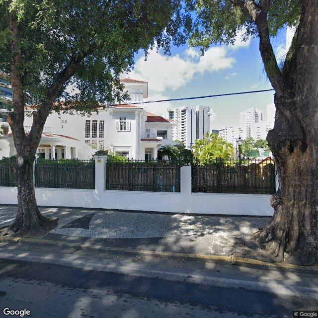 Imagem estática do "Street View" da localização