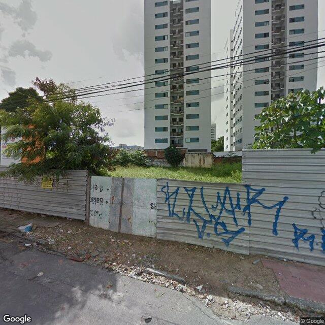 Imagem estática do "Street View" da localização