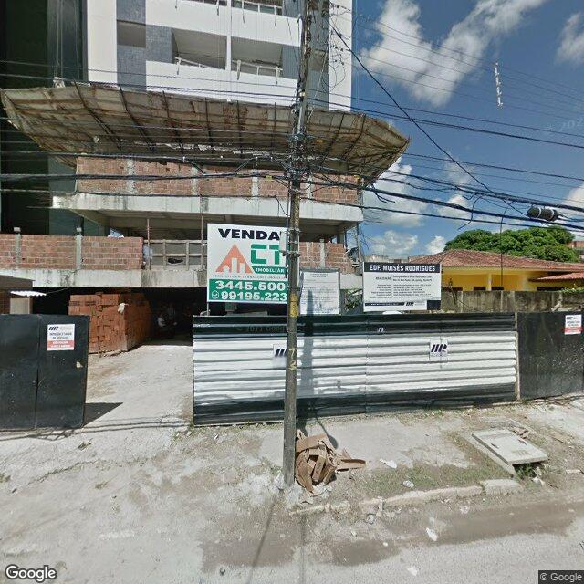 Imagem estática do "Street View" da localização