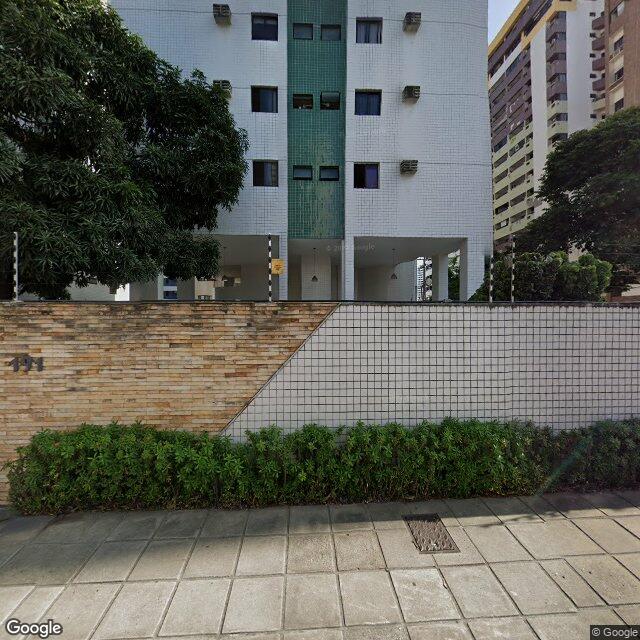 Imagem estática do "Street View" da localização