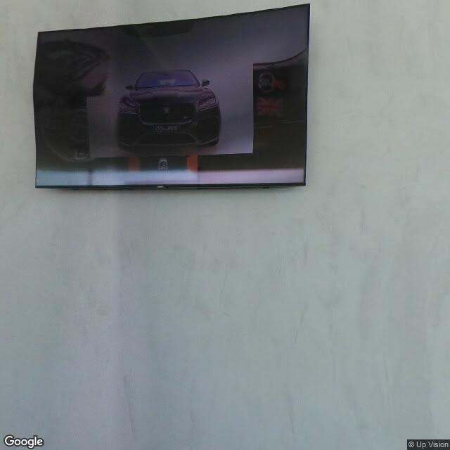 Imagem estática do "Street View" da localização