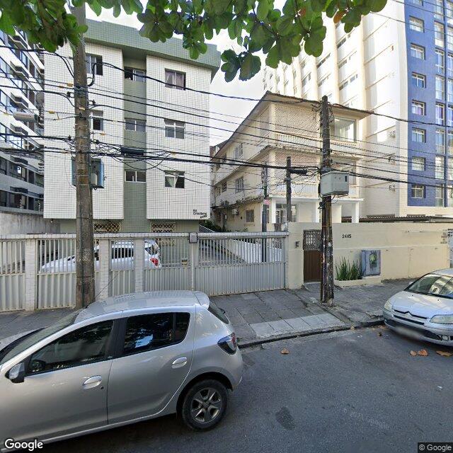 Imagem estática do "Street View" da localização