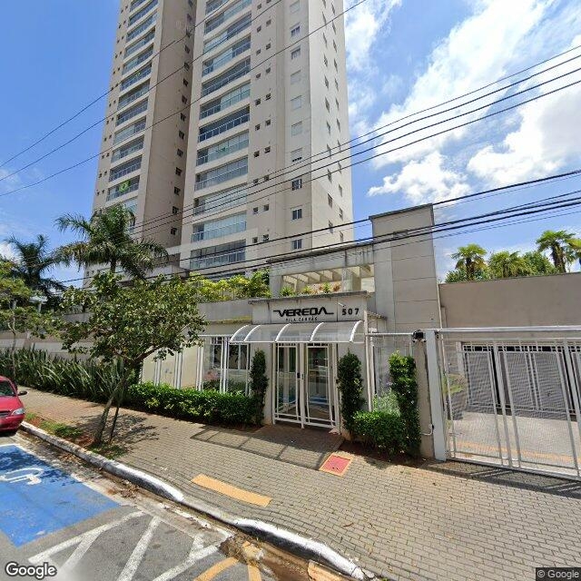 Imagem estática do "Street View" da localização