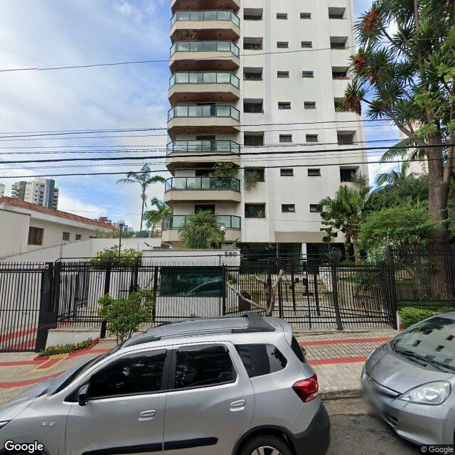 Imagem estática do "Street View" da localização