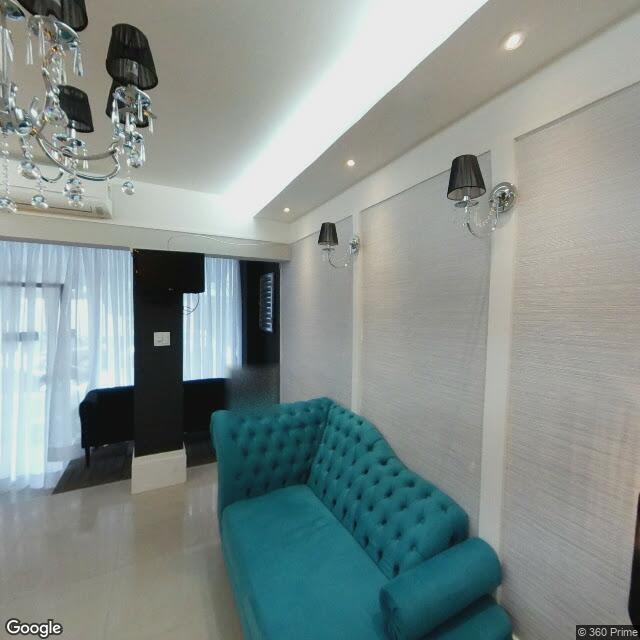 Imagem estática do "Street View" da localização