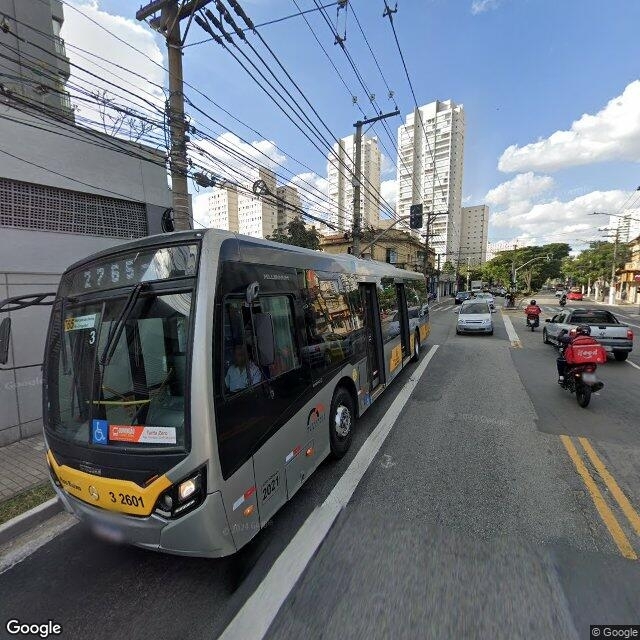 Imagem estática do "Street View" da localização