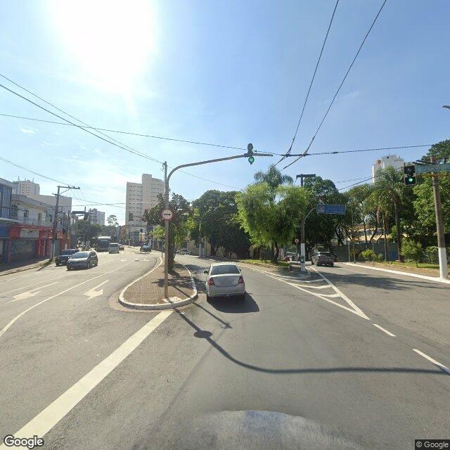 Imagem estática do "Street View" da localização