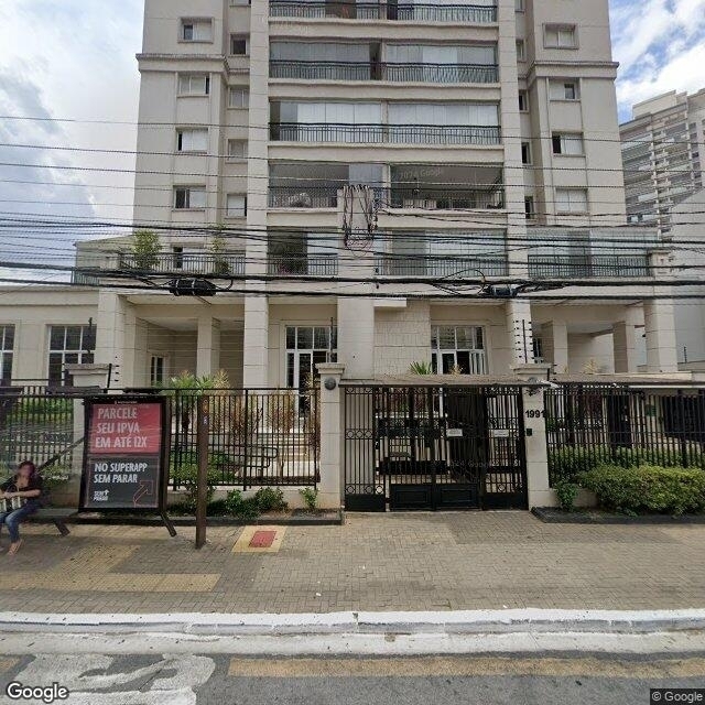 Imagem estática do "Street View" da localização