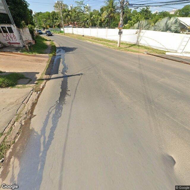 Imagem estática do "Street View" da localização