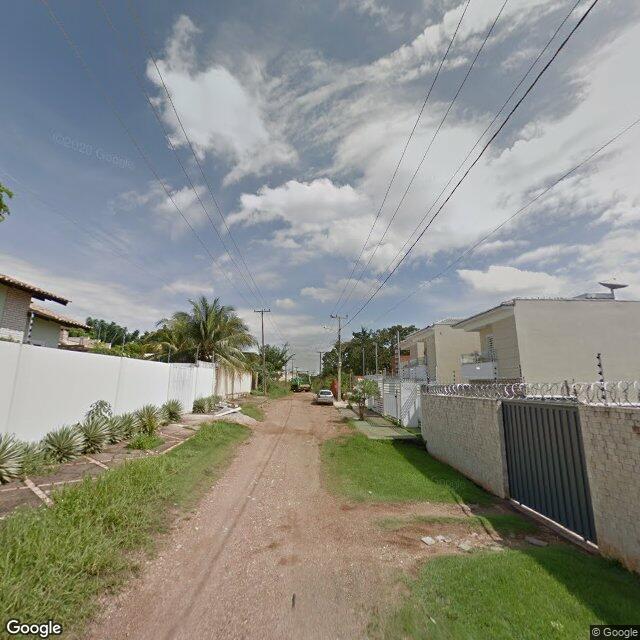 Imagem estática do "Street View" da localização