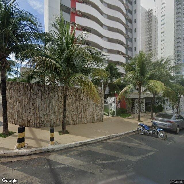 Imagem estática do "Street View" da localização