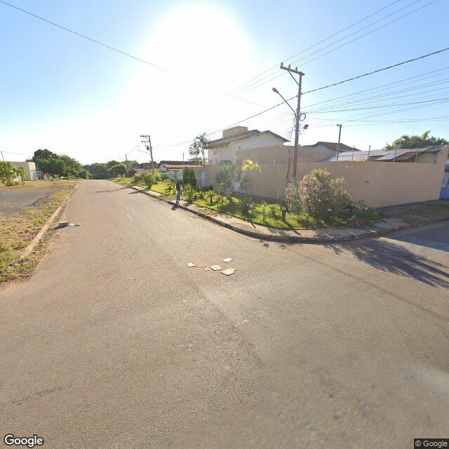 Imagem estática do "Street View" da localização