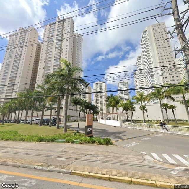 Imagem estática do "Street View" da localização