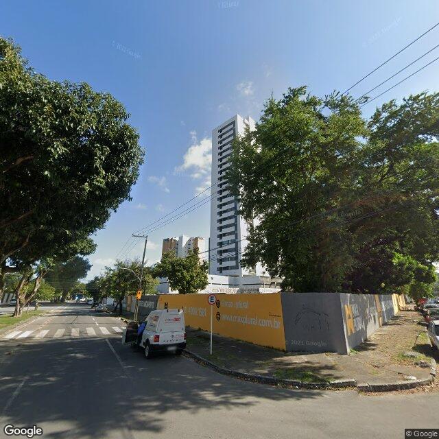 Imagem estática do "Street View" da localização