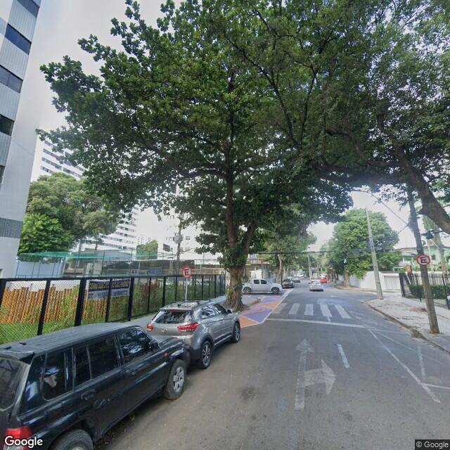 Imagem estática do "Street View" da localização