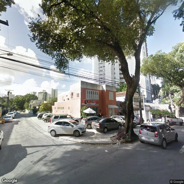 Imagem estática do "Street View" da localização