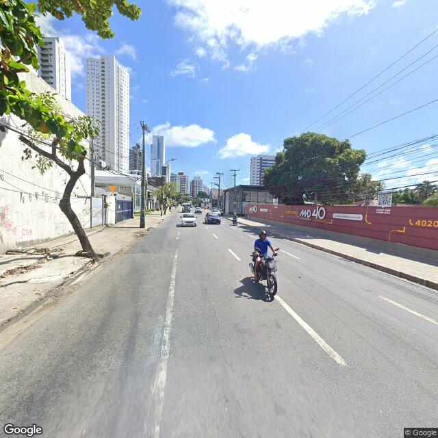 Imagem estática do "Street View" da localização