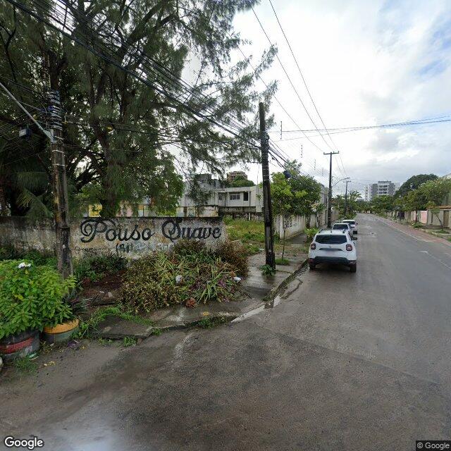 Imagem estática do "Street View" da localização