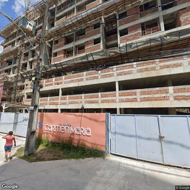 Imagem estática do "Street View" da localização