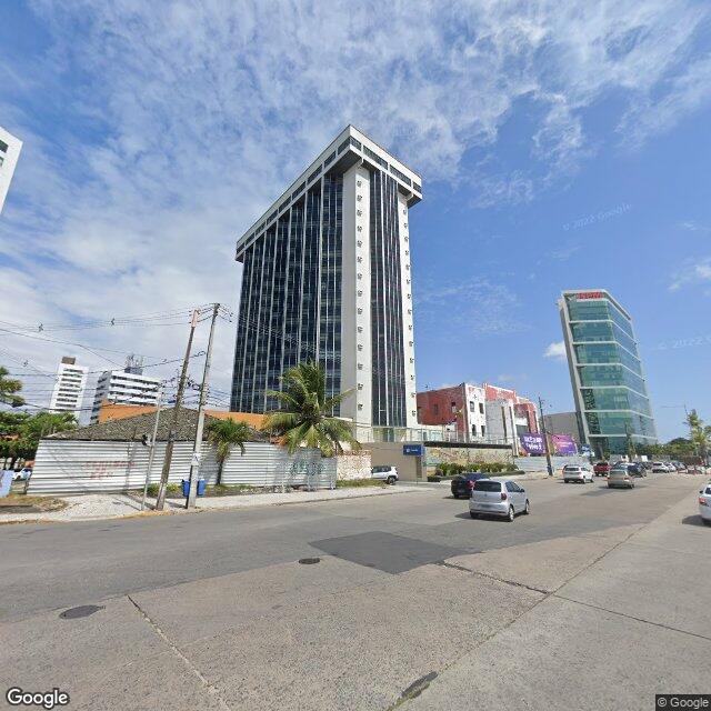 Imagem estática do "Street View" da localização