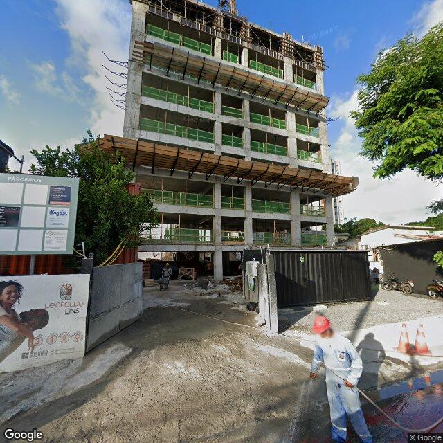 Imagem estática do "Street View" da localização