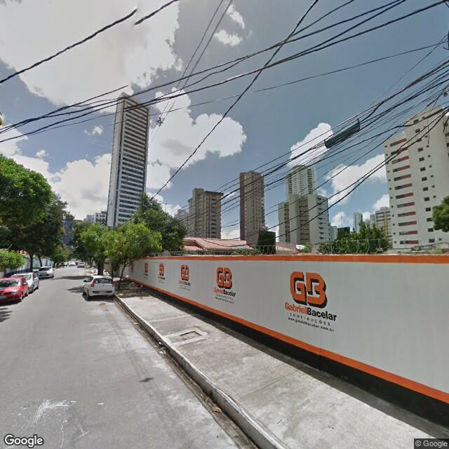 Imagem estática do "Street View" da localização