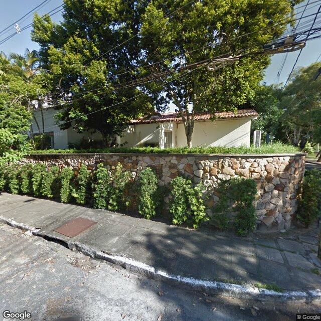 Imagem estática do "Street View" da localização