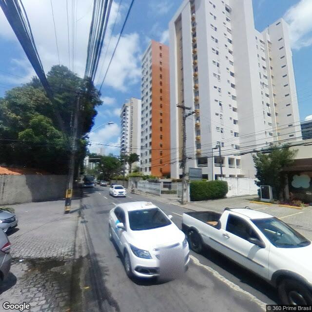 Imagem estática do "Street View" da localização