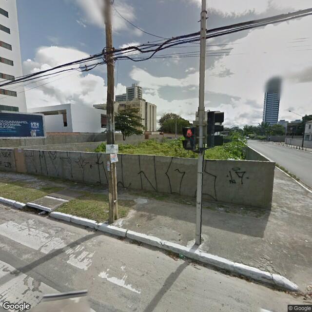 Imagem estática do "Street View" da localização