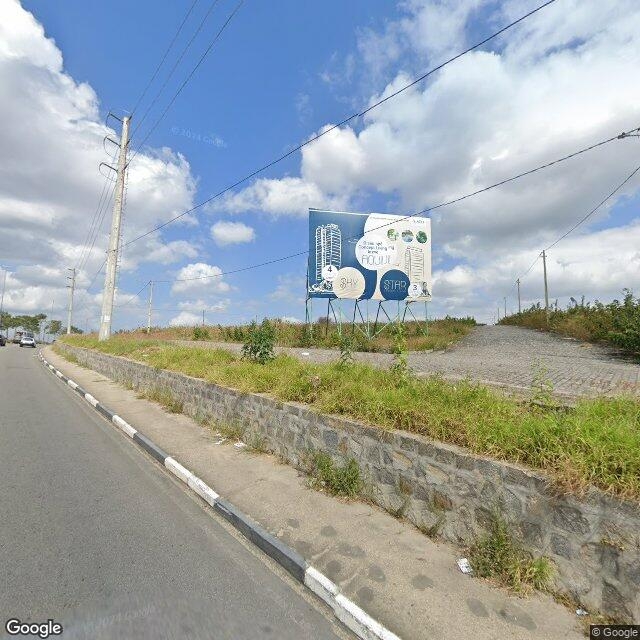 Imagem estática do "Street View" da localização