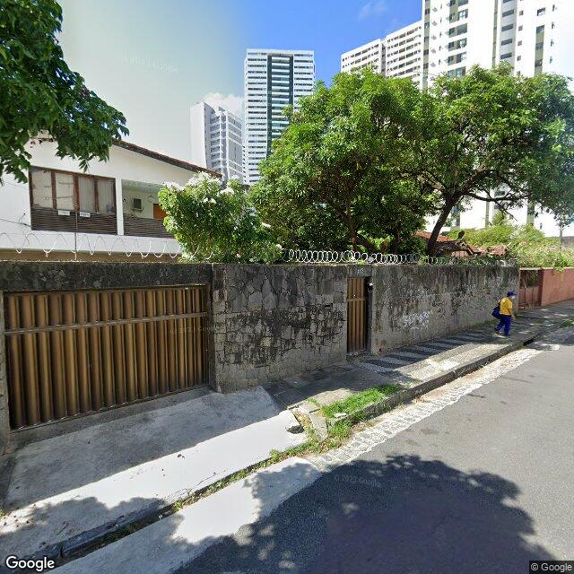 Imagem estática do "Street View" da localização