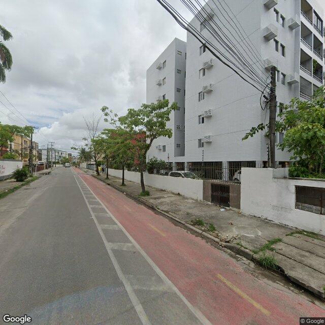 Imagem estática do "Street View" da localização