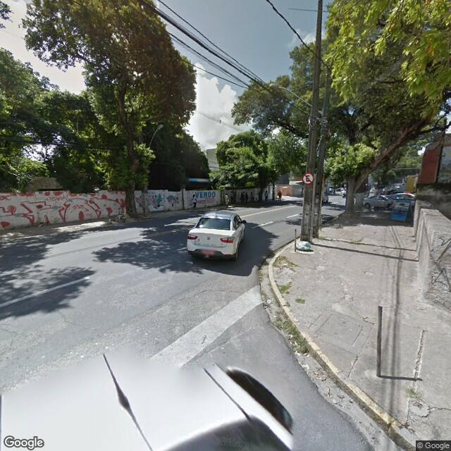 Imagem estática do "Street View" da localização