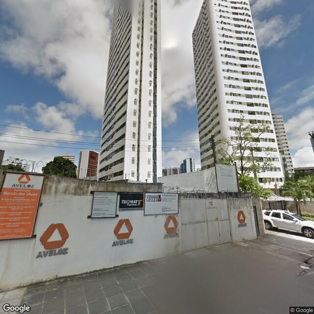 Imagem estática do "Street View" da localização