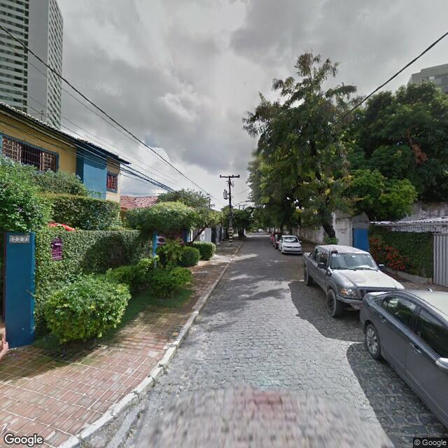 Imagem estática do "Street View" da localização