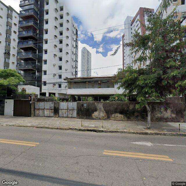 Imagem estática do "Street View" da localização