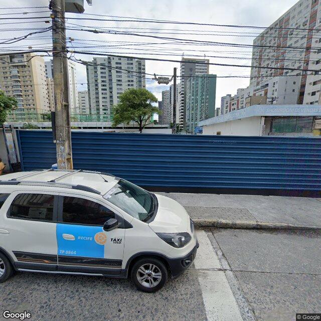 Imagem estática do "Street View" da localização