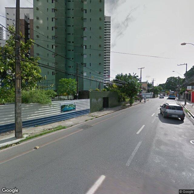 Imagem estática do "Street View" da localização