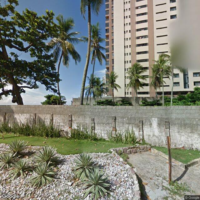 Imagem estática do "Street View" da localização